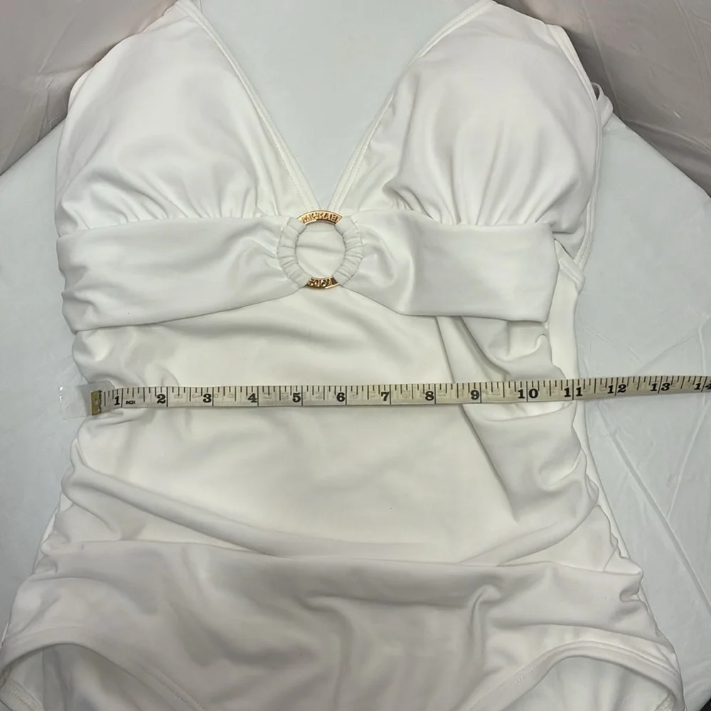 Michael Kors White One-Piece Swimsuit